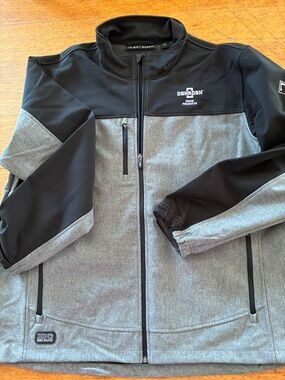 OshKosh B'gosh Black & Gray Performance Softshell Jacket